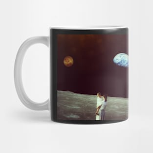 Venus-Earth-Pluto Conjunction from the Moon by MontageaLaBira Mug